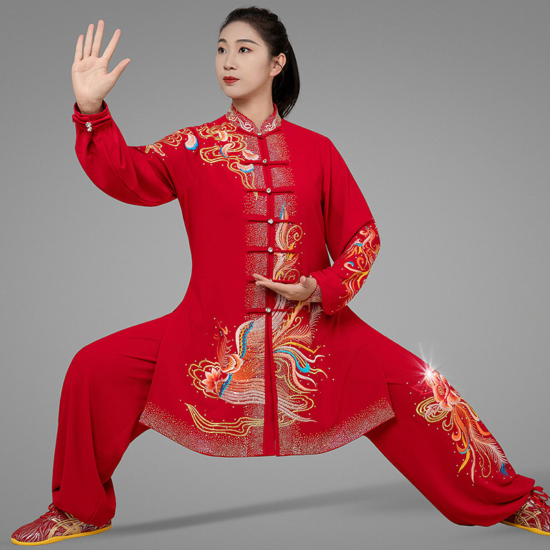 Embroidery Premium - Женский костюм для тай-чи премиум-класса с