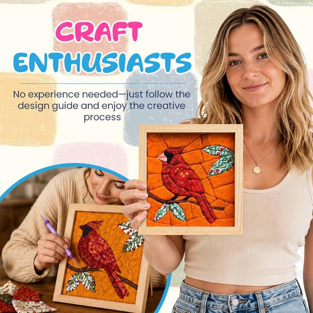 Embroidery Premium - Набор для создания мозаики из ткани