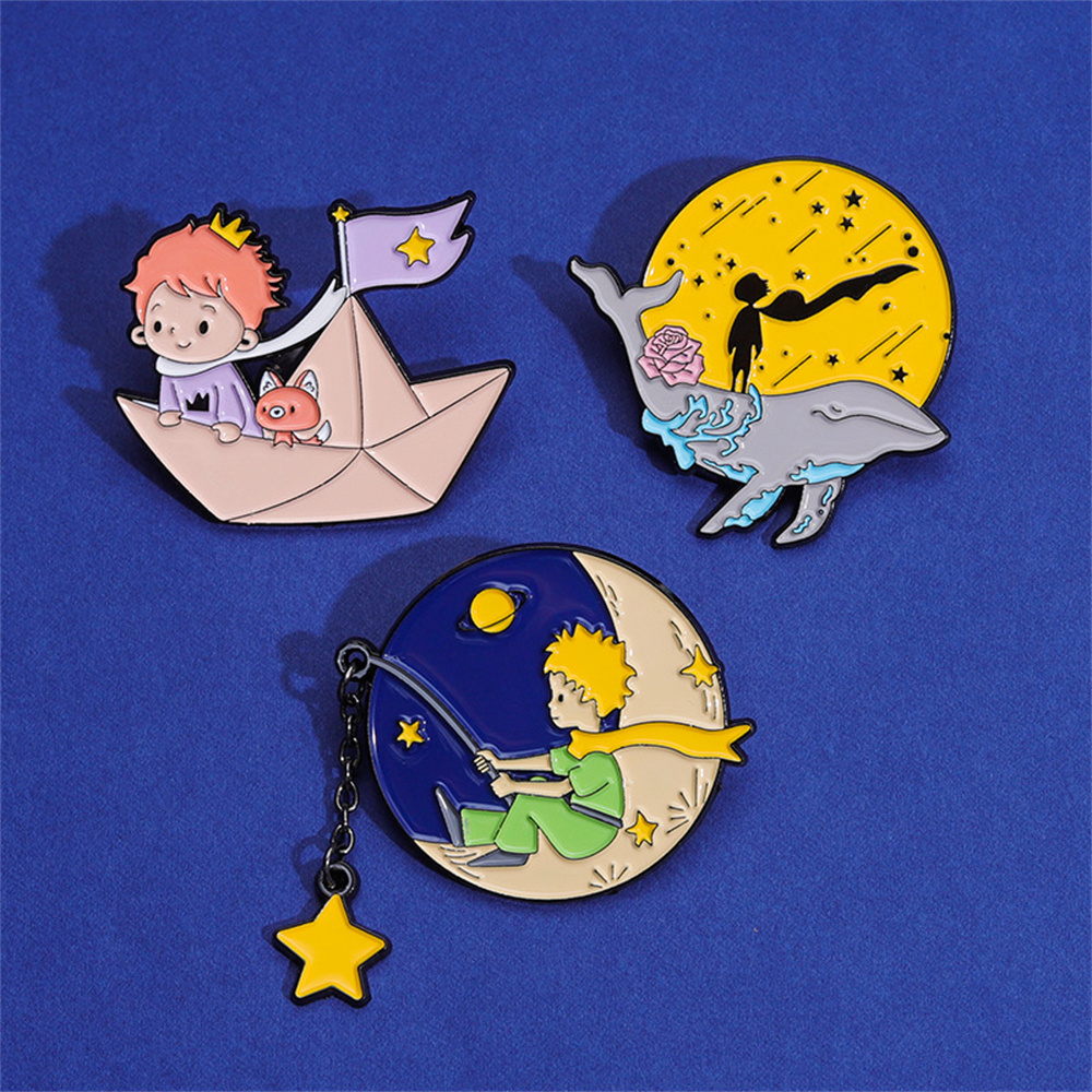 Эмалированные заколки с изобра – обзор и цена Embroidery Whale