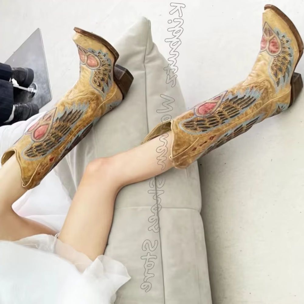 Ковбойские сапоги в стиле вест – обзор и цена Embroidery Yes
