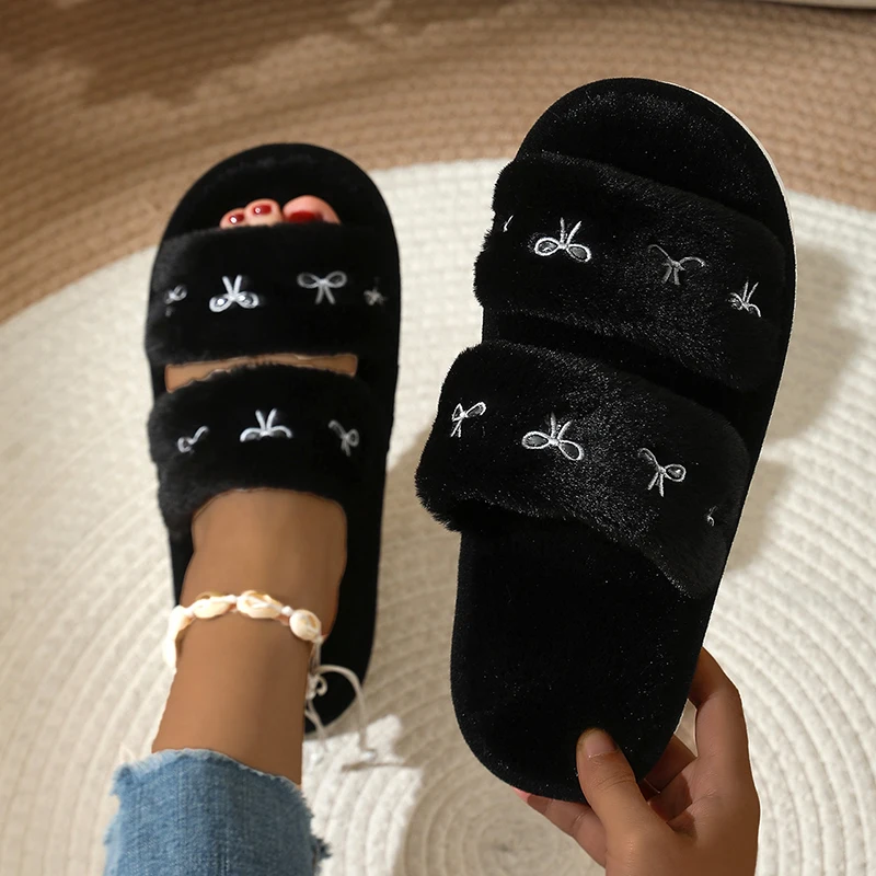 Модные пушистые тапочки с выши – обзор и цена Embroidery Yes