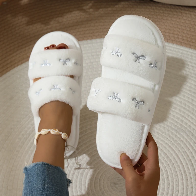 Модные пушистые тапочки с выши – обзор и цена Embroidery Yes