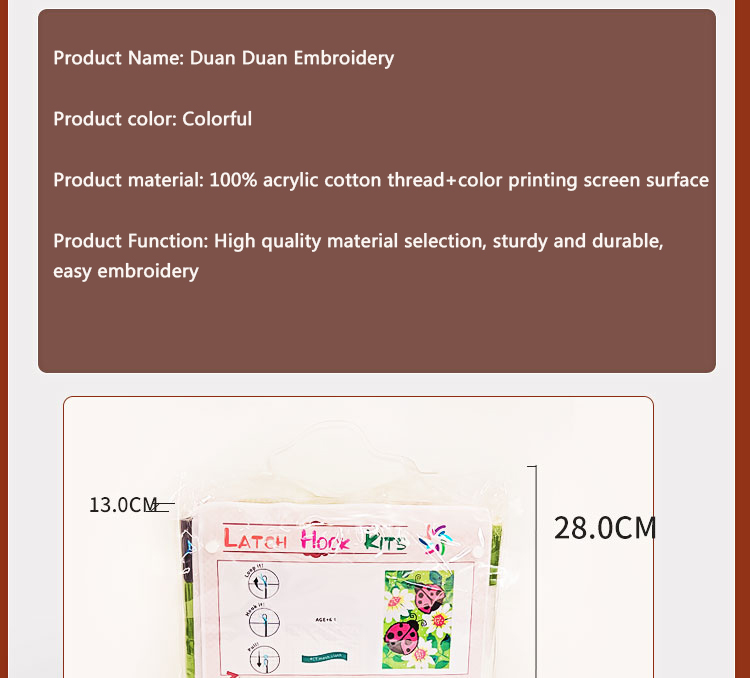 Комплект крючков с защелкой в  – обзор и цена Printed Embroidery Kit