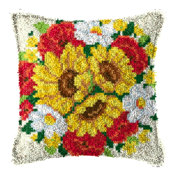 Наборы для вышивки крючком сер – обзор и цена Printed Embroidery Kit