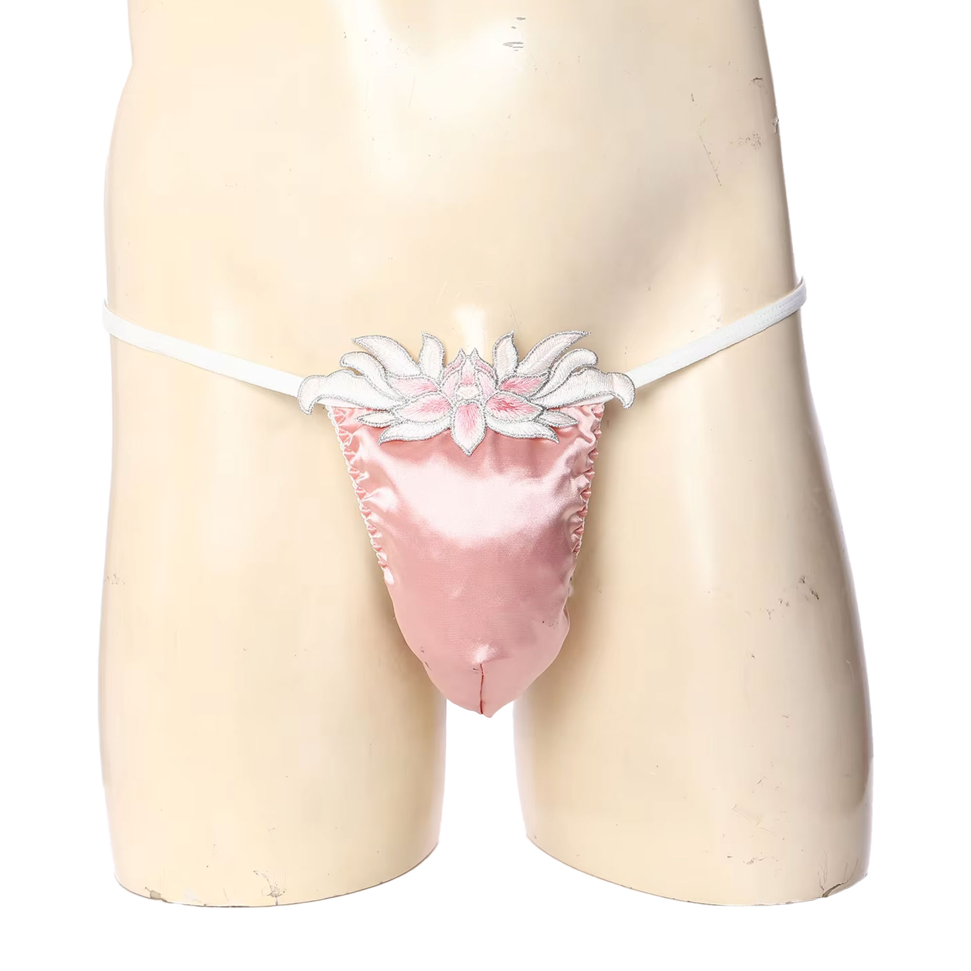 Мужские стринги-танга Sissy с  – обзор и цена Embroidery Underwear