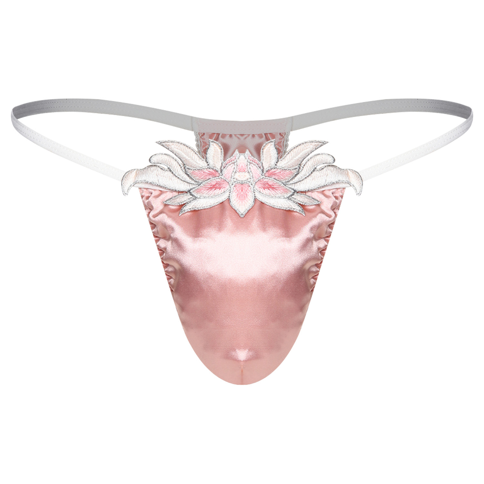 Мужские стринги-танга Sissy с  – обзор и цена Embroidery Underwear