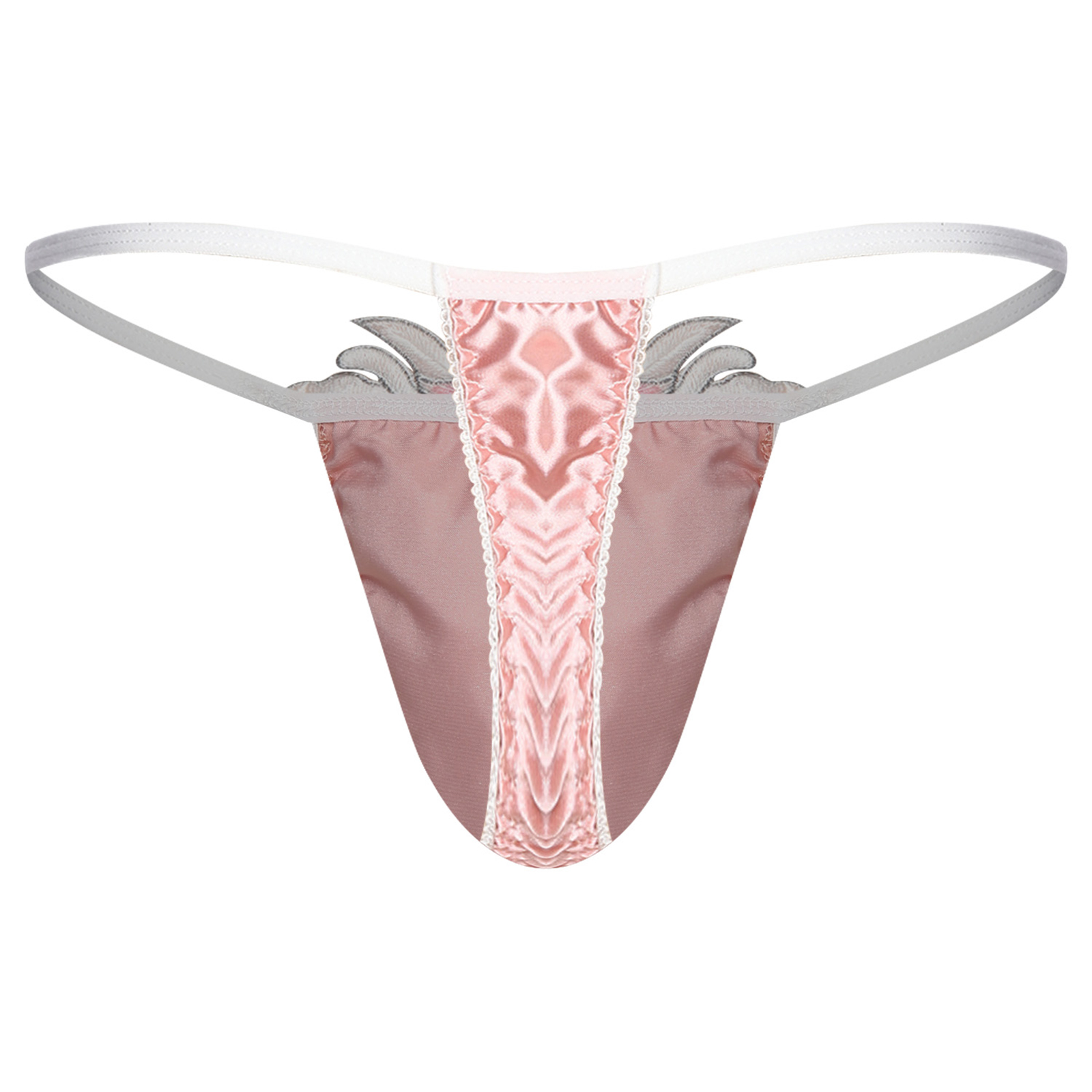 Мужские стринги-танга Sissy с  – обзор и цена Embroidery Underwear