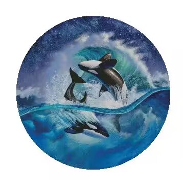 Красивый набор для шитья китов – обзор и цена Embroidery Whale