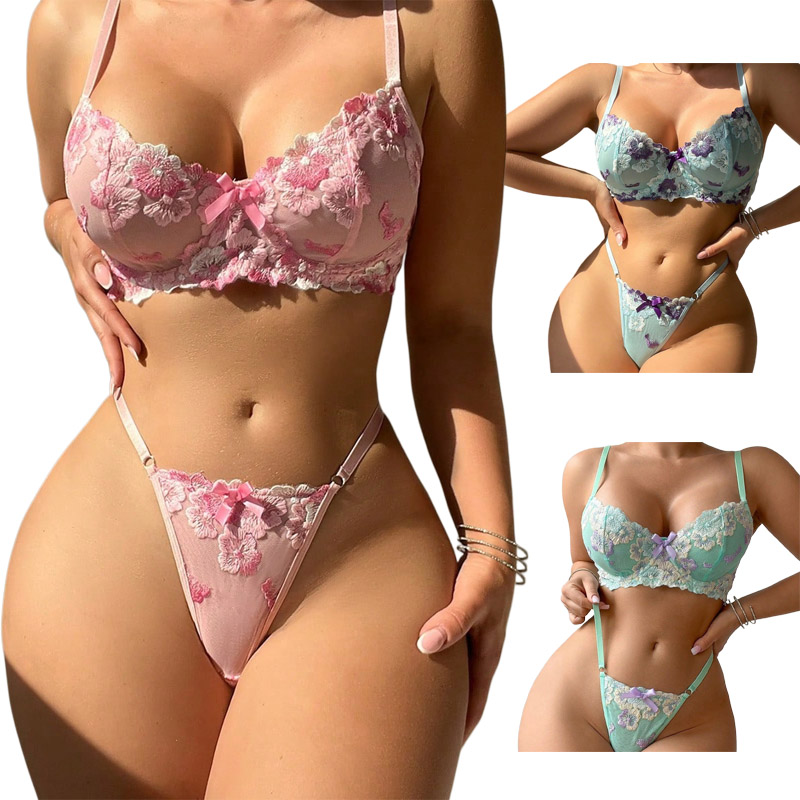 Романтический комплект эротиче – обзор и цена Embroidery Underwear