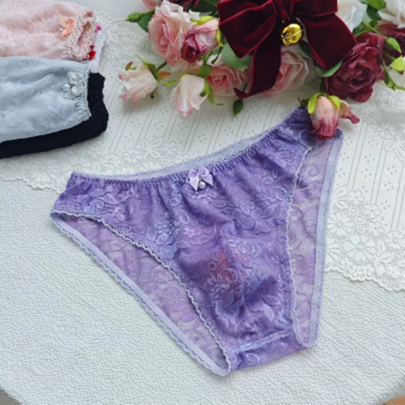 Прозрачные сексуальные мужские – обзор и цена Embroidery Underwear