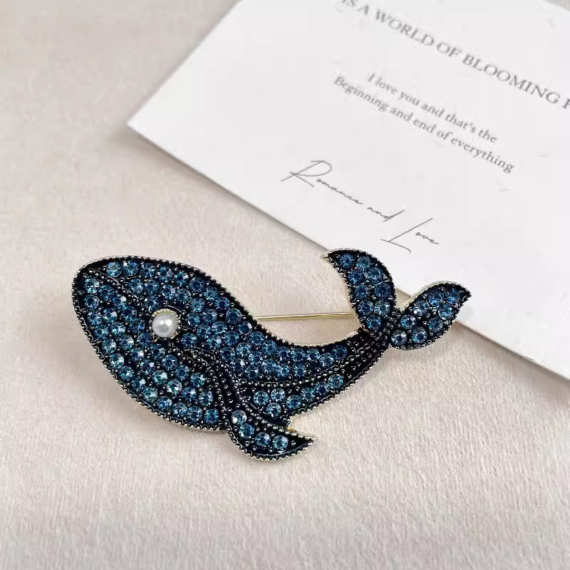 Корейские модные креативные бр – обзор и цена Embroidery Whale