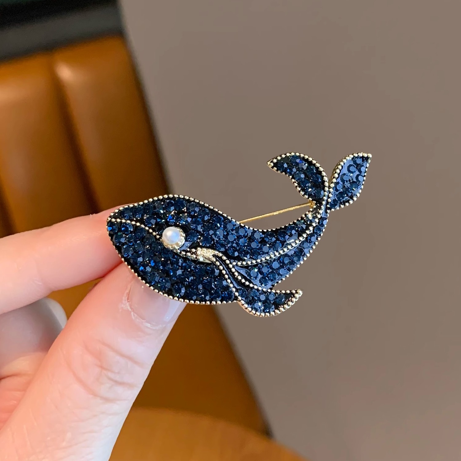 Корейские модные креативные бр – обзор и цена Embroidery Whale