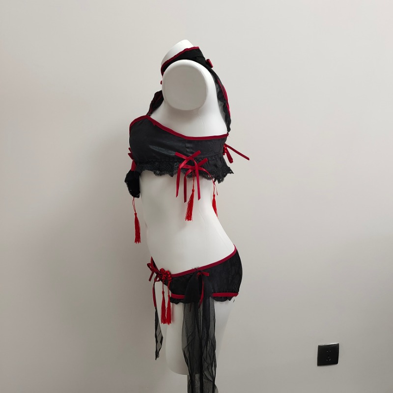 Готический винтажный чонсам, н – обзор и цена Embroidery Underwear