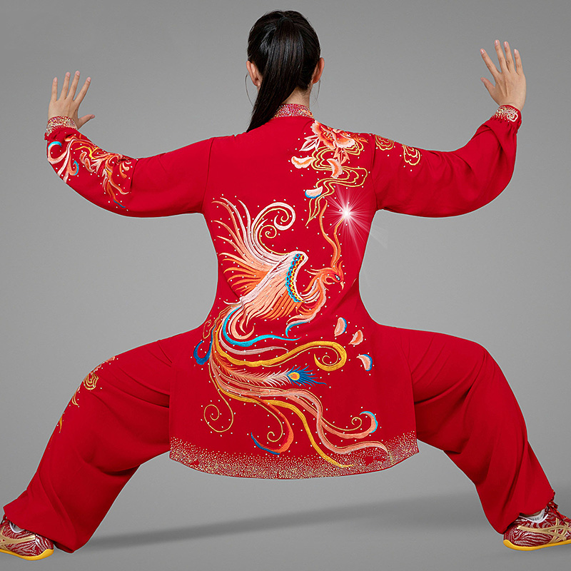 Женский костюм для тай-чи прем – обзор и цена Embroidery Premium
