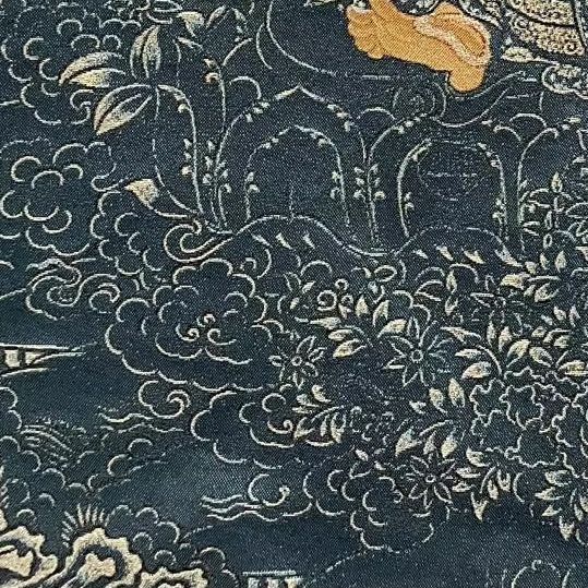 35-дюймовая танка с тибетской  – обзор и цена Embroidery Yellow