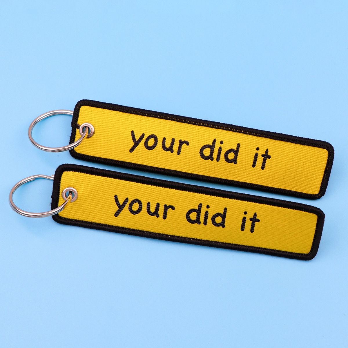 Брелок с испанскими цитатами д – обзор и цена Embroidery Quote