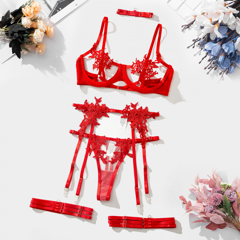 Бикини с вышивкой, водораствор – обзор и цена Embroidery Underwear